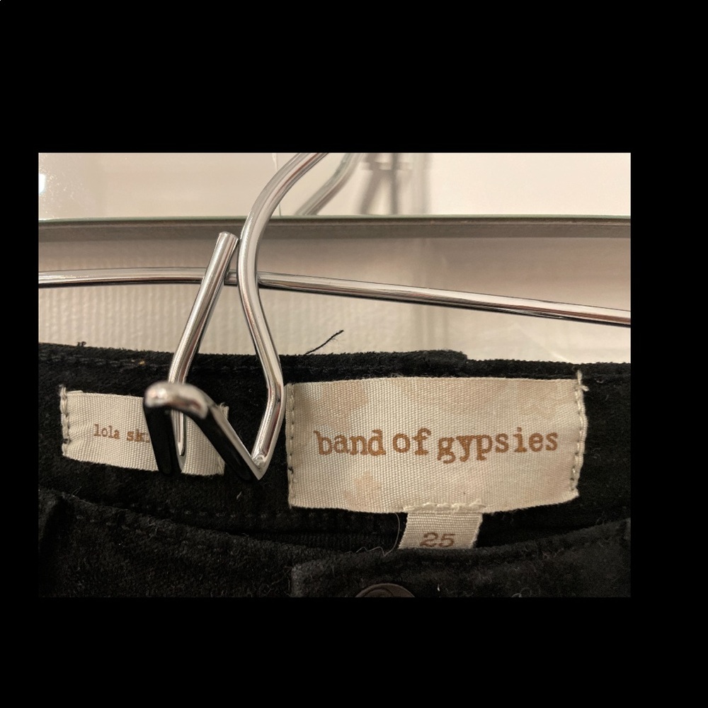 Band Of Gypsies Black And Metal Embelished Woman And Ladies Designer Jeans - Picture 6 of 6